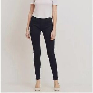 New Rubberband Stretch Penelope Black Skinny Jeans Pull On Mid Rise Size 25